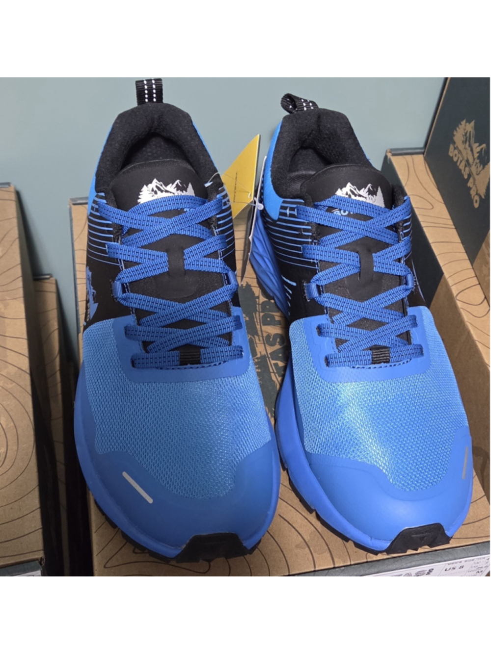 New Botas Pro BP250BL Blue Outdoor Running Shoes – Sizes Available
